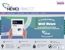 Tablet Screenshot of actualnews.es